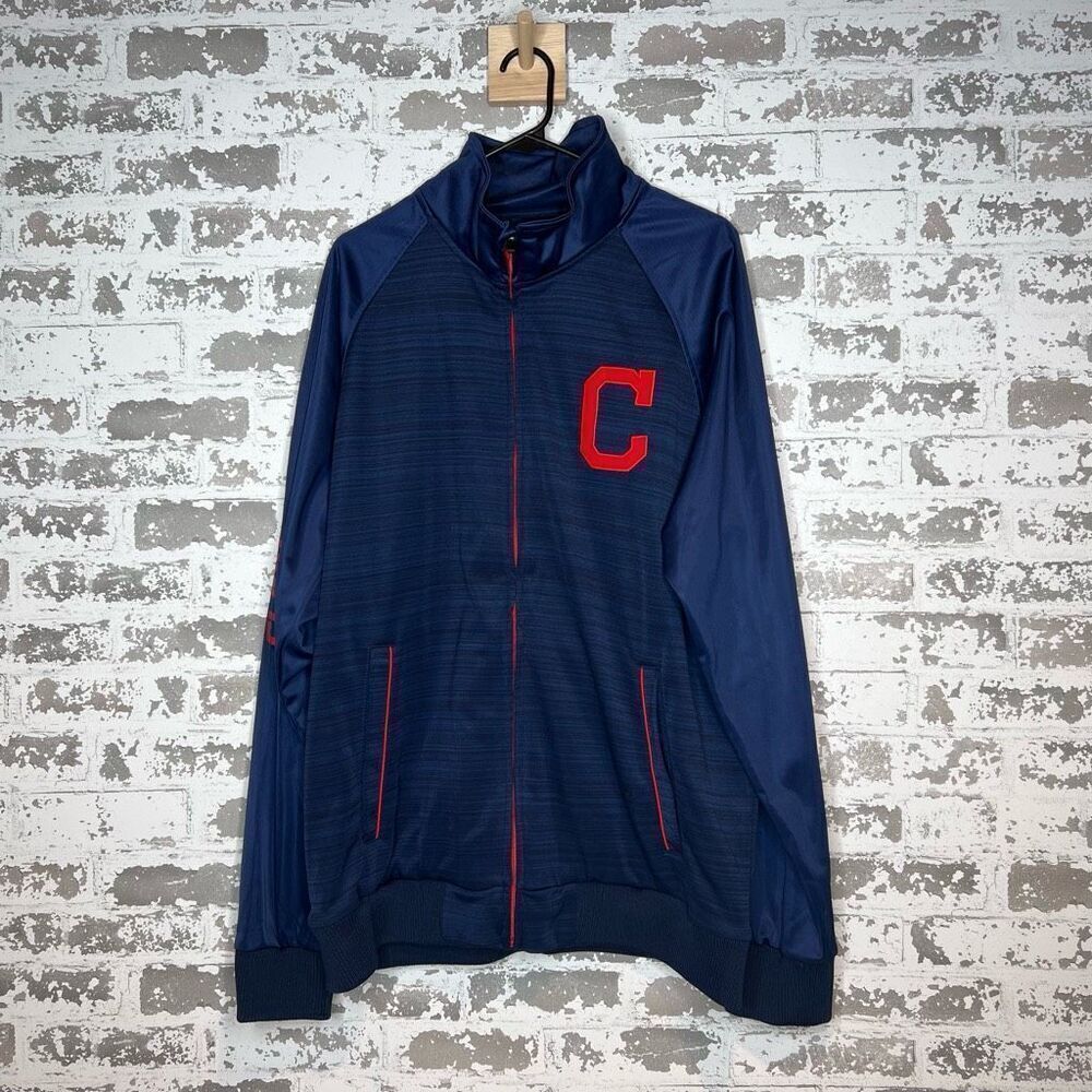 Genuine merchandise Cleveland Indians full zip long sleeve